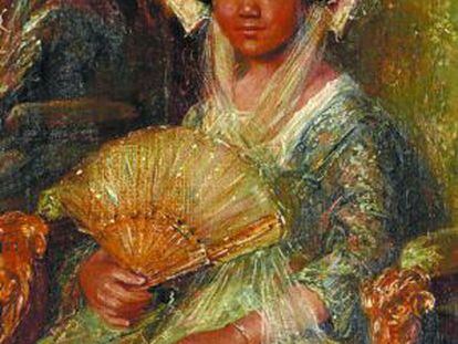 ‘Jovenzinha negra” (1895-1922), quadro a óleo do pintor holandês Simon Maris