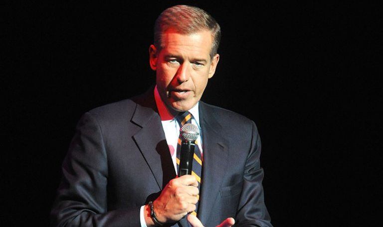 Brian Williams, em novembro de 2014, durante discurso em evento de gala em Nova York.