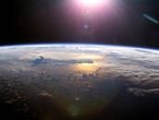 Imagem da Terra feita da Estação Espacial Internacional.