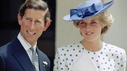 Charles e Diana em 1985.