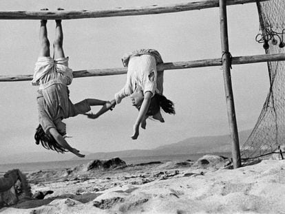 As filhas do pescador, Los Horcones, Chile, 1956.