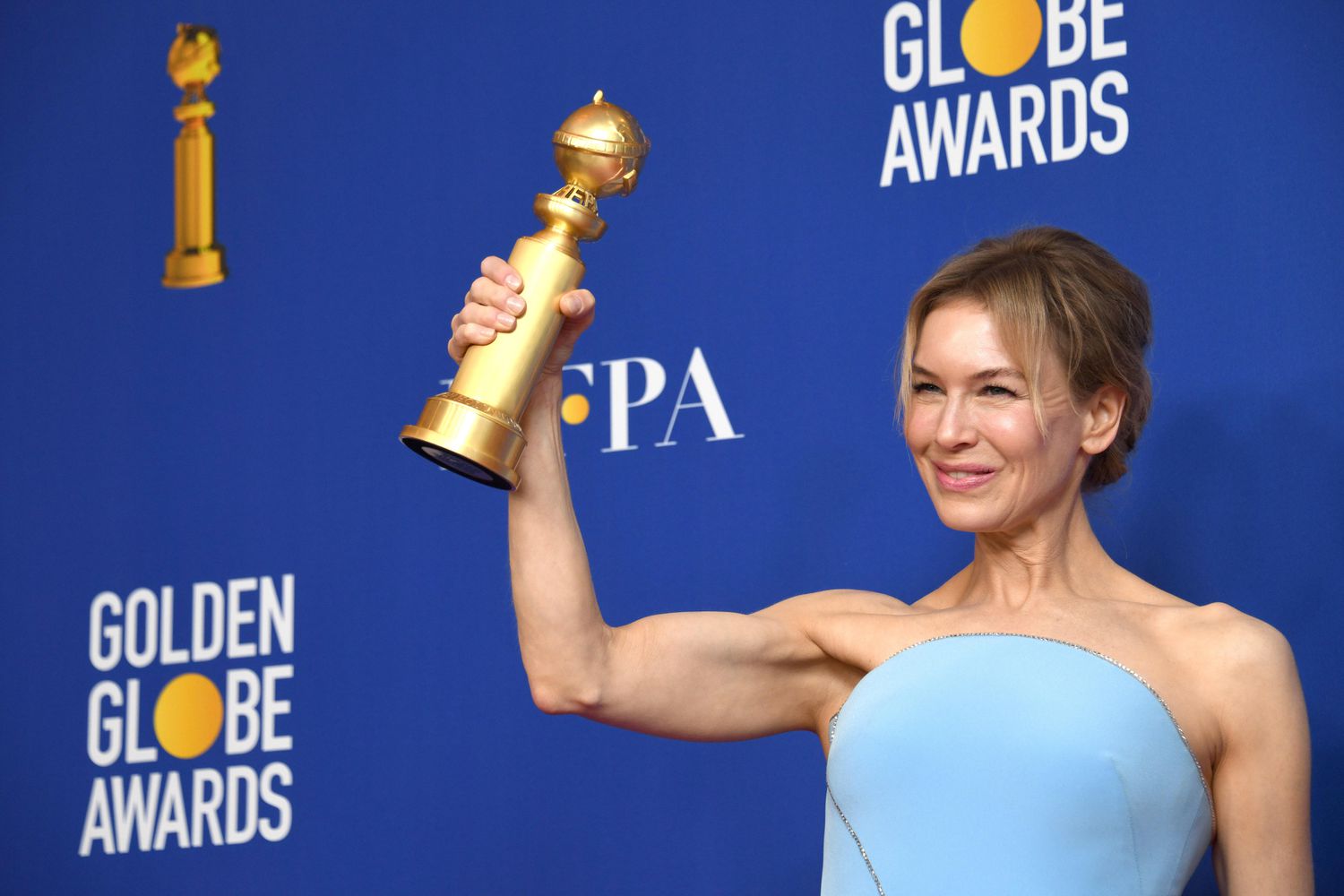 Renee Zellweger, vencedora do prêmio de melhor atriz.