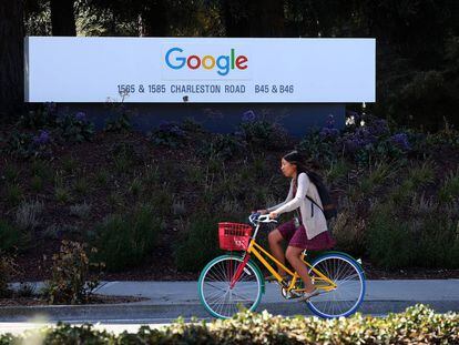 A sede do Google em Mountain View, Califórnia.