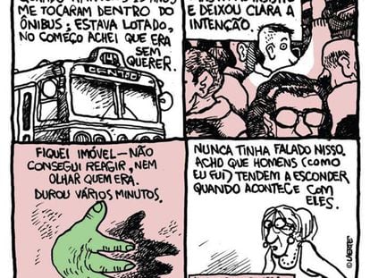 Cedida pela cartunista Laerte, a tirinha foi publicada primeiro na 'Folha de S. Paulo'