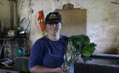 Nova versão da reforma da Previdência não altera regras para a aposentadoria rural das mulhres. Na foto, a agricultora Daniela Reis.