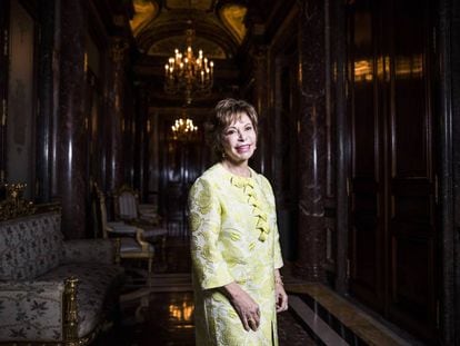 A escritora chilena Isabel Allende, na Casa América, em Madri.
