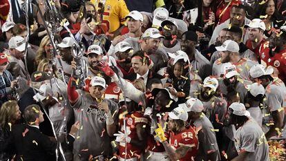 As imagens da vitória do Chiefs de Kansas City no Super Bowl 2020