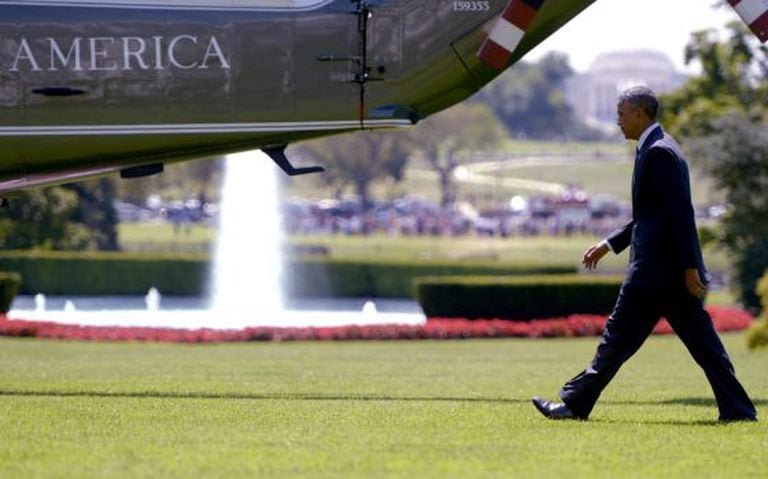 Barack Obama, ontem na Casa Branca.