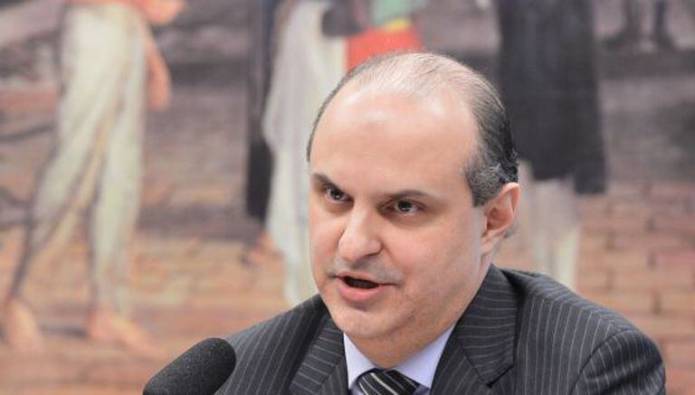 Dalton Avancini durante depoimento à CPI da Petrobras.