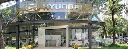 Concessionária Hyundai em São Paulo.