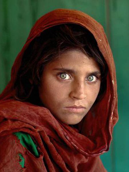 ‘Menina afegã’, capa da ‘National Geographic’ em junho de 1985.