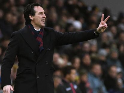 Unai Emery, atual técnico do Paris Saint-Germain.