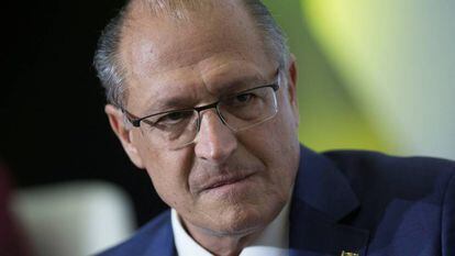 Geraldo Alckmin participa de debate em Brasília nesta quarta-feira.