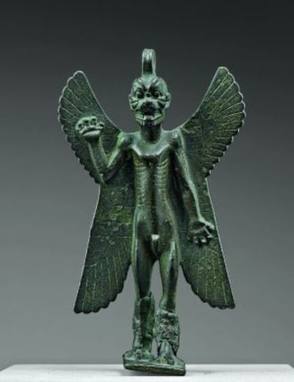 O demônio Pazuzu, do século VIII antes de Cristo, famoso por sua aparição no filme ‘O Exorcista’
