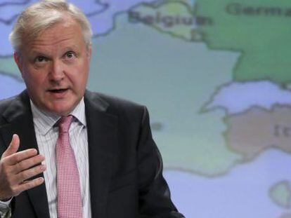 O vice-presidente da Comissão Europeia, Olli Rehn.