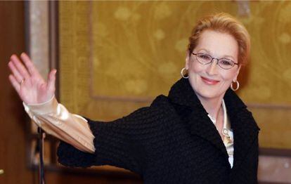 A atriz Meryl Streep.