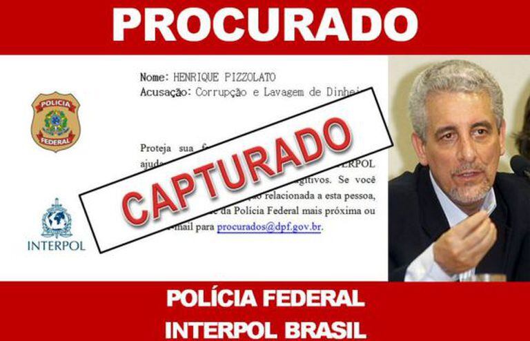 Polícia Federal registra prisão do condenado pelo mensalão.