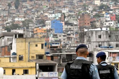 Policiais da UPP da Rocinha.