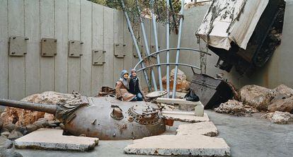Museu da guerra administrado pelo Hezbollah no sul do Líbano.