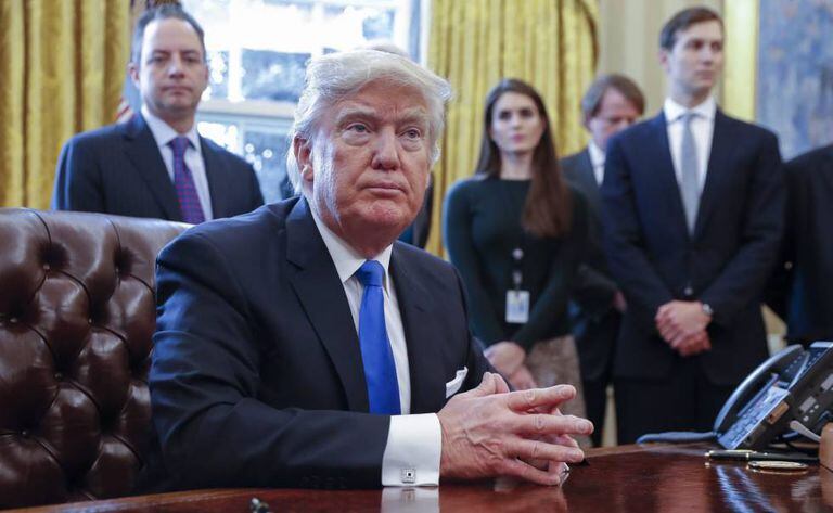 O presidente norte-americano, Donald Trump.