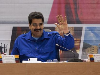 O presidente venezuelano Nicolás Maduro.