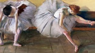 Bailarinas, de Edgar Degas.