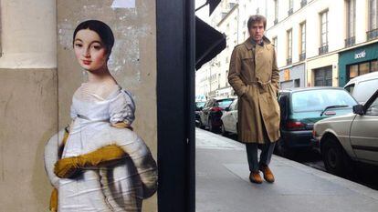 Um quadro pouco conhecido do Louvre copiado nas ruas de Paris.