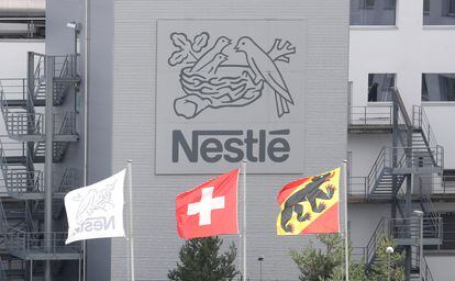 Fábrica da Nestlé em Konolfingen (Suíça) em setembro de 2020.