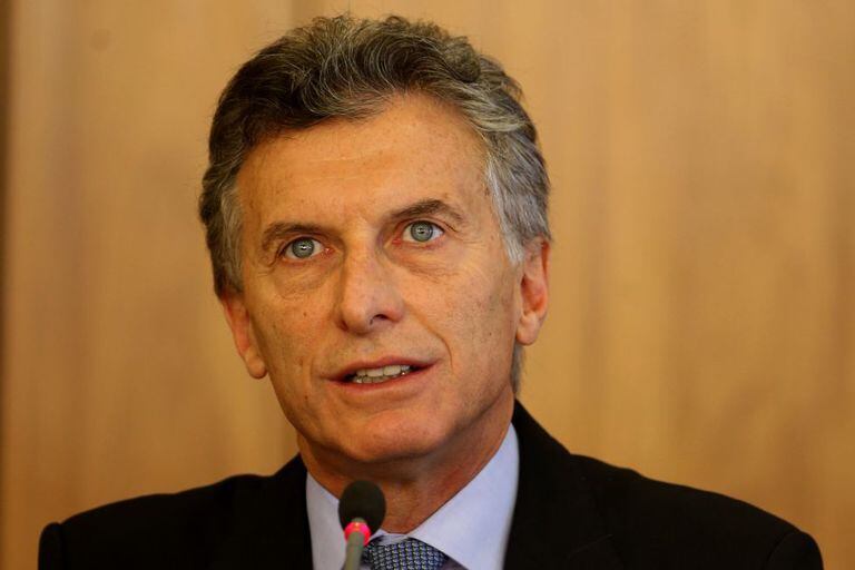 O presidente da Argentina, Mauricio Macri.