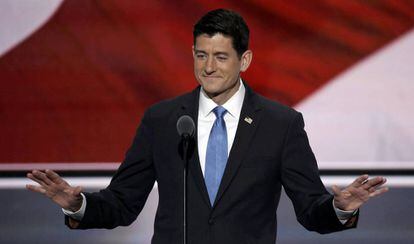 O presidente da Câmara, Paul Ryan.