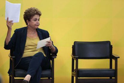 Presidenta Dilma Rousseff em apresenta&ccedil;&atilde;o do programa Bem Mais Simples Brasil