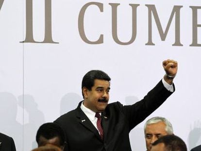 O presidente da Venezuela, Nicolás Maduro.