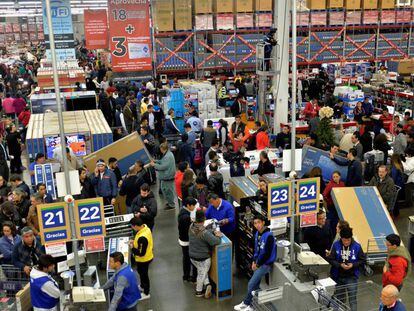 Consumidores do "Buen Fin", a versão mexicana do "Black Friday".