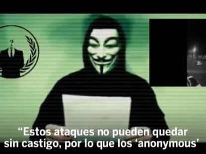 O vídeo em que o Anonymous declara guerra ao EI