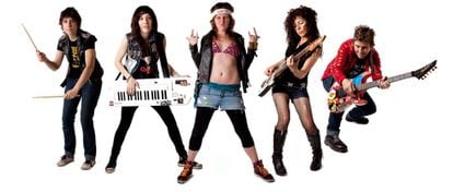 Integrantes da banda Kumbia Queers, "seis garotas que tocam punk tropical", em um projeto que nasceu em Buenos Aires em 2007.