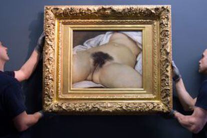 O quadro 'L'origine du monde'.