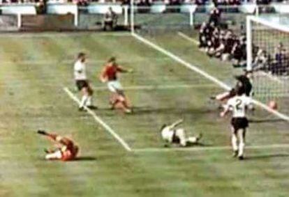 Gol fantasma da Inglaterra na Copa de 1966.
