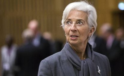 Christine Lagarde, diretora do FMI