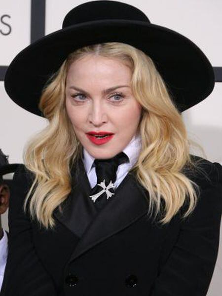 Madonna, na última entrega do prêmio Grammy.