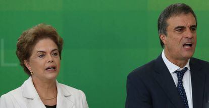 Dilma e Cardozo, da AGU.