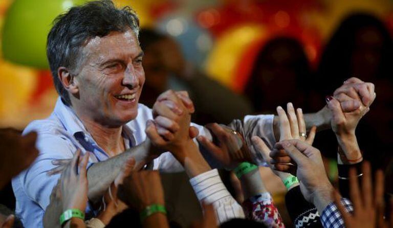 Mauricio Macri, candidato do PRO nas presidenciais.