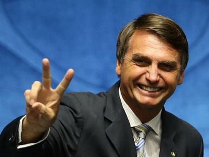 O deputado Jair Bolsonaro.