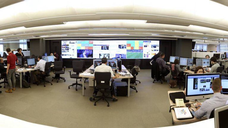 Redação do EL PAÍS, remodelada neste ano
