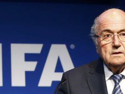 O ex-presidente da FIFA, Sepp Blatter.