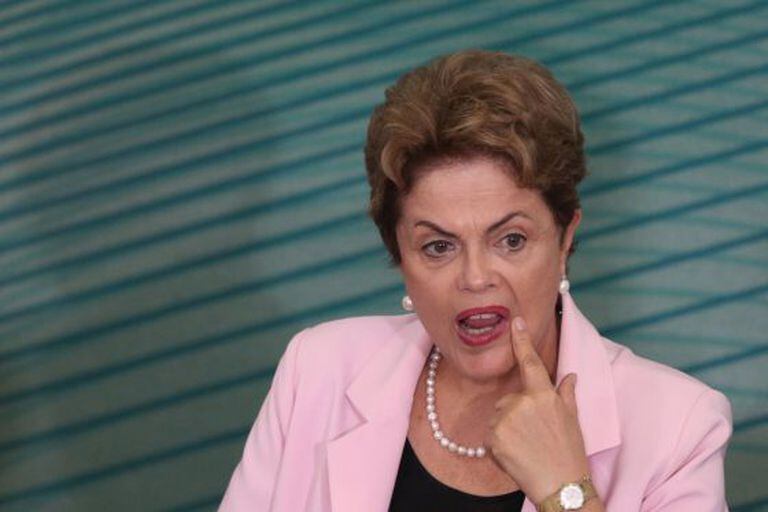 A presidenta Dilma Rousseff, em 27 de agosto em Brasília.