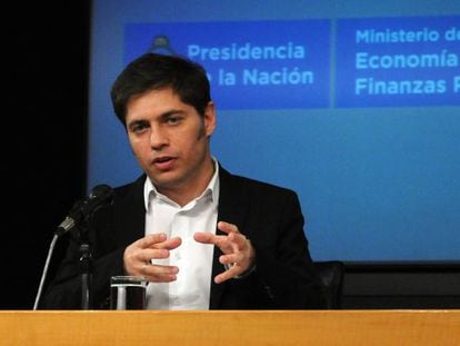 O ministro argentino da Economia, Axel Kicillof.