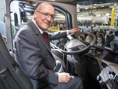 Governador Geraldo Alckmin visita a FENATRAM e o Sal&atilde;o Internacional do Transporte Rodovi&aacute;rio de Carga, em novembro.