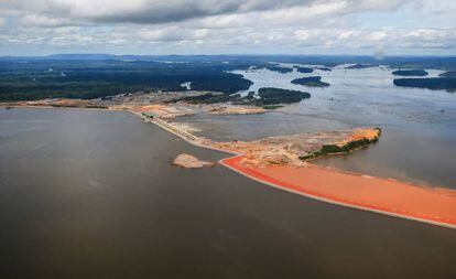 A Usina Hidrelétrica de Belo Monte em abril de 2017.