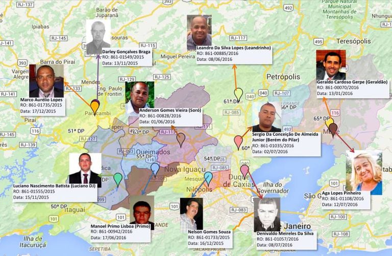 A polícia investiga as motivações dos assassinatos de pré-candidatos e vereadores na Baixada.