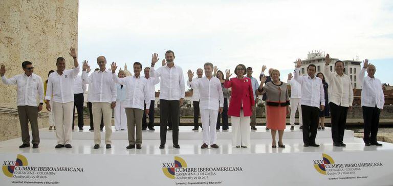Chefes de Estado que participaram da cúpula